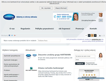 Tablet Screenshot of hartmann24.pl